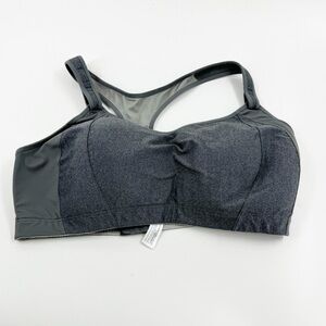 ✅ SYROKAN Women High Impact Sports Bra Plus Size Wirefree Padded Full Figure 44E